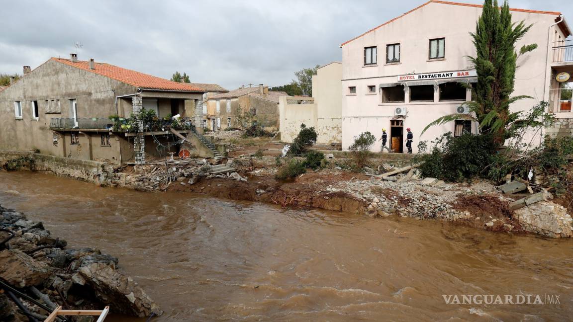 Inundaciones en la ciudad de Carcasona en Francia causan 13 muertos