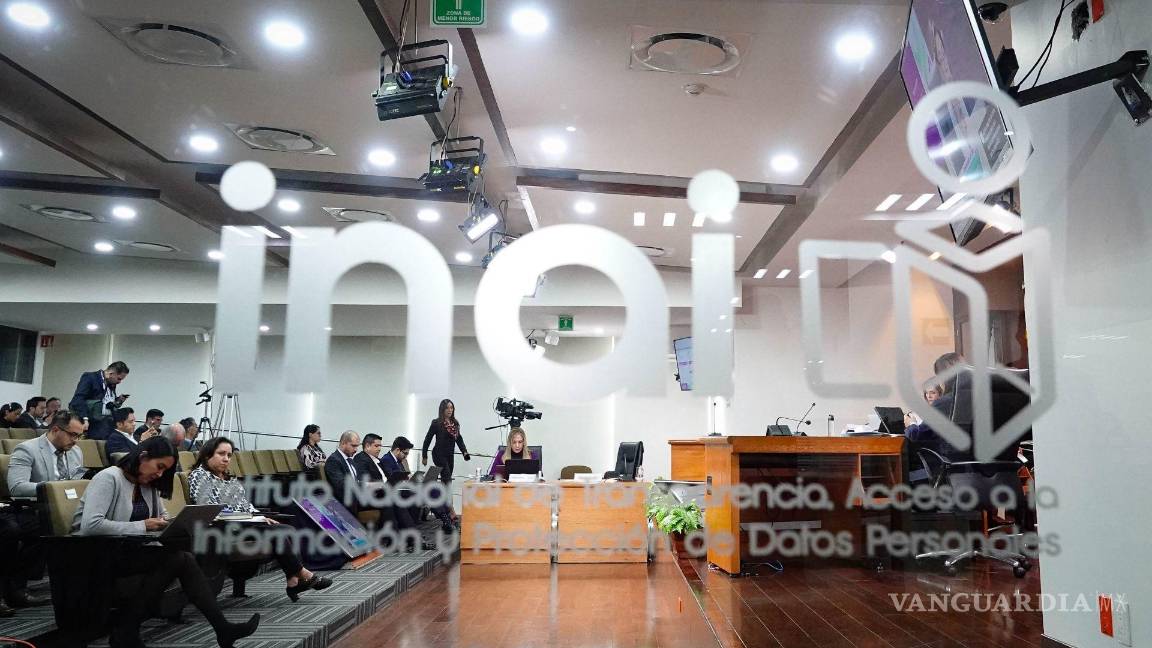 $!Aspectos de la Sesión Ordinaria del Instituto Nacional de Transparencia, Acceso a la Información y Protección de Datos Personales.