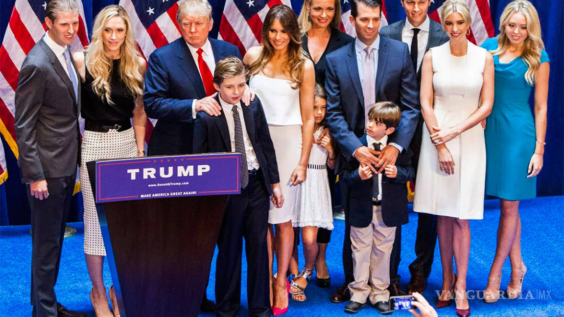 Quiénes son y qué hacen los cinco hijos de Donald Trump