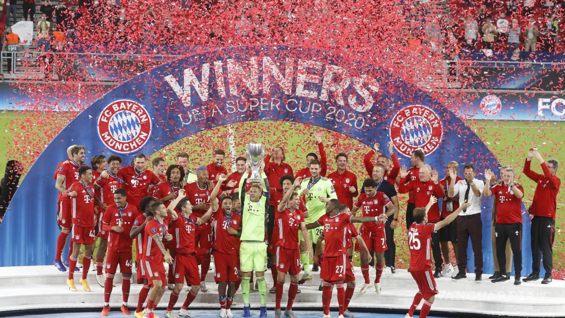 Bayern Múnich se lleva la Supercopa al ganar en dramático juego al Sevilla