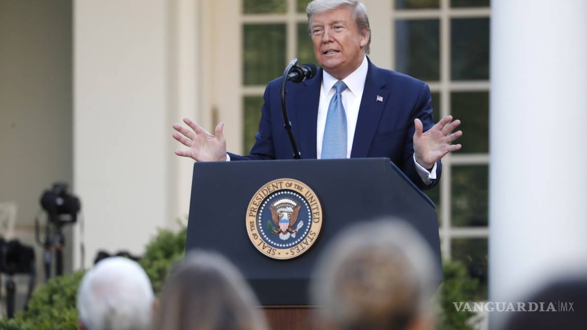'Probablemente' Estados Unidos 'pasó el pico de coronavirus', dice Donald Trump