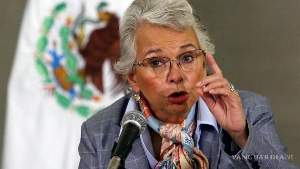 Morena avala a Sánchez Cordero como su candidata a la presidencia del Senado