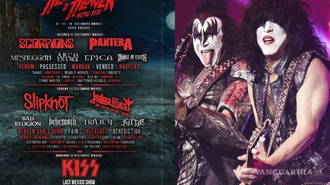 ‘Enloquecen’ con line-up: Reunirán a Pantera, KISS &amp; Scorpions en el escenario del ‘Hell and Heaven Fest’
