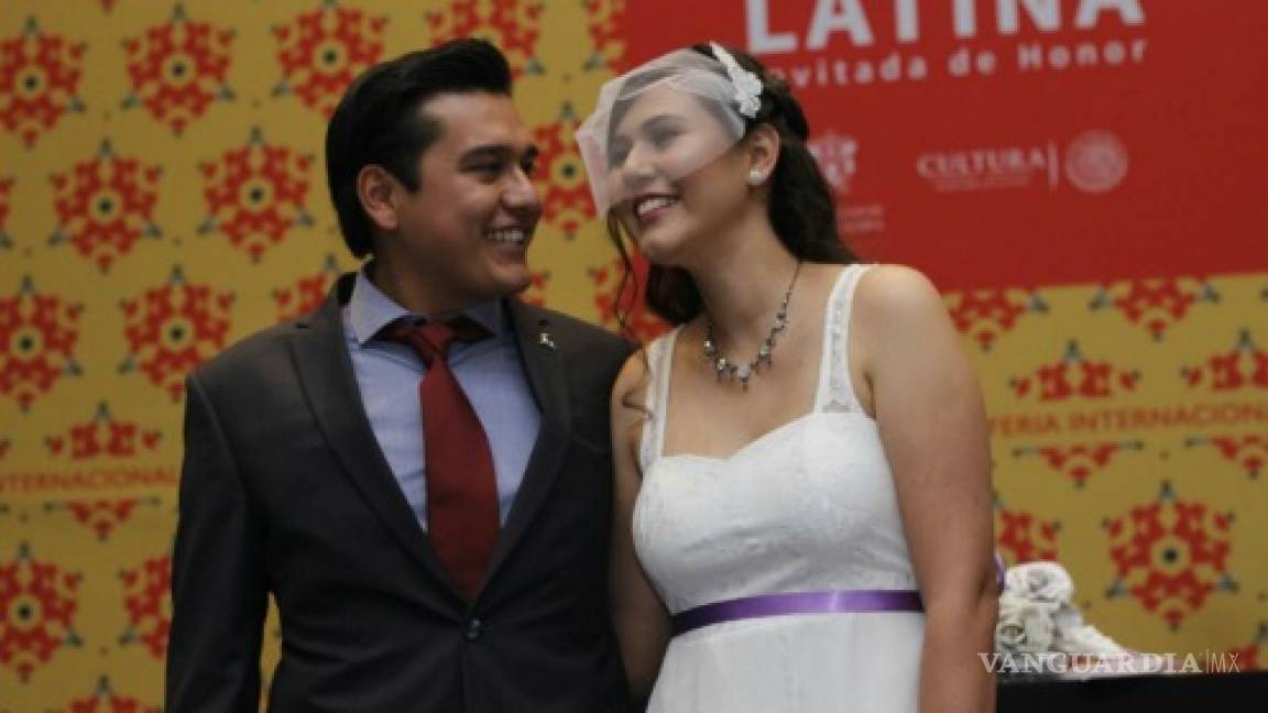 ¡Se casaron en la FIL de Guadalajara!