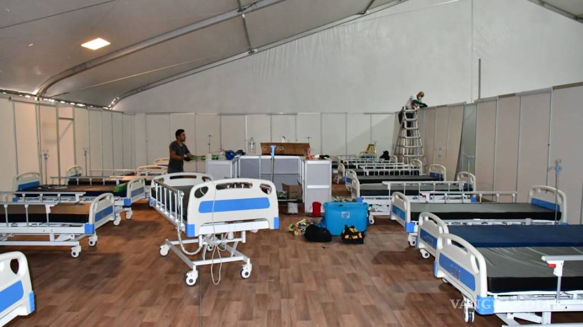 Coronavirus: Arriba mobiliario para Hospital Movil en Monclova