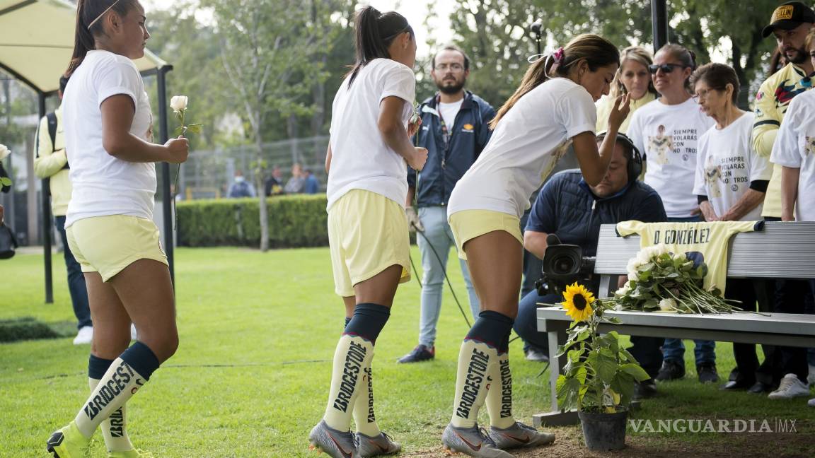 $!Así honraron la memoria de Diana González en el partido del América Femenil