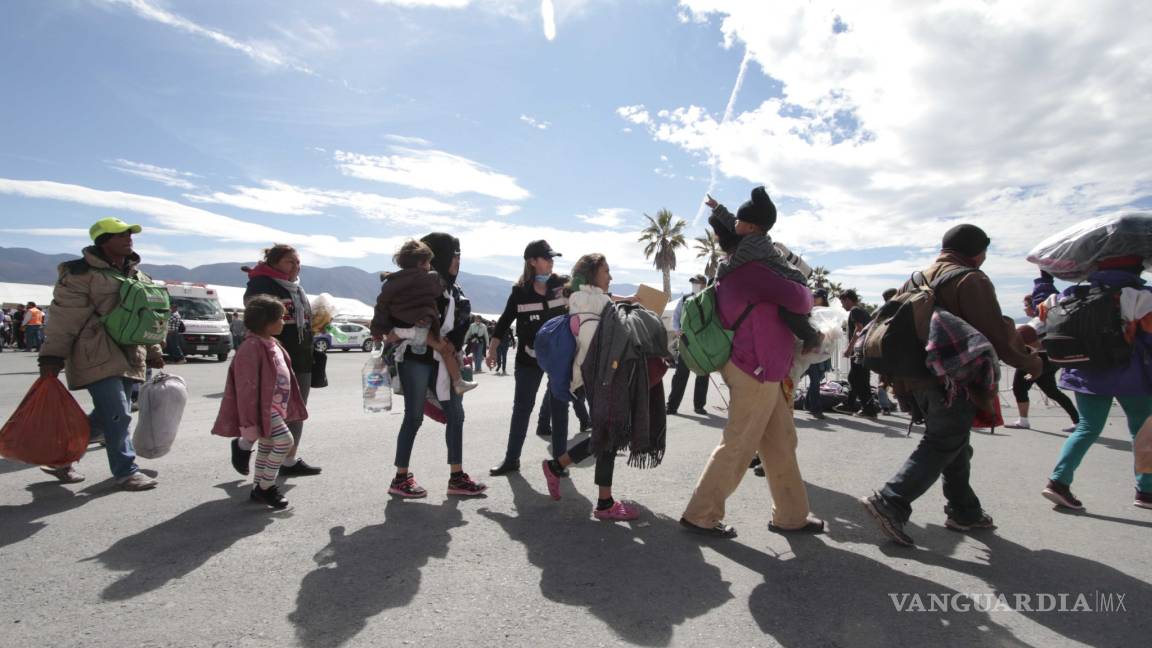 Registra Coahuila deportación histórica de centroamericanos; 881 personas devueltas en el primer bimestre de 2019