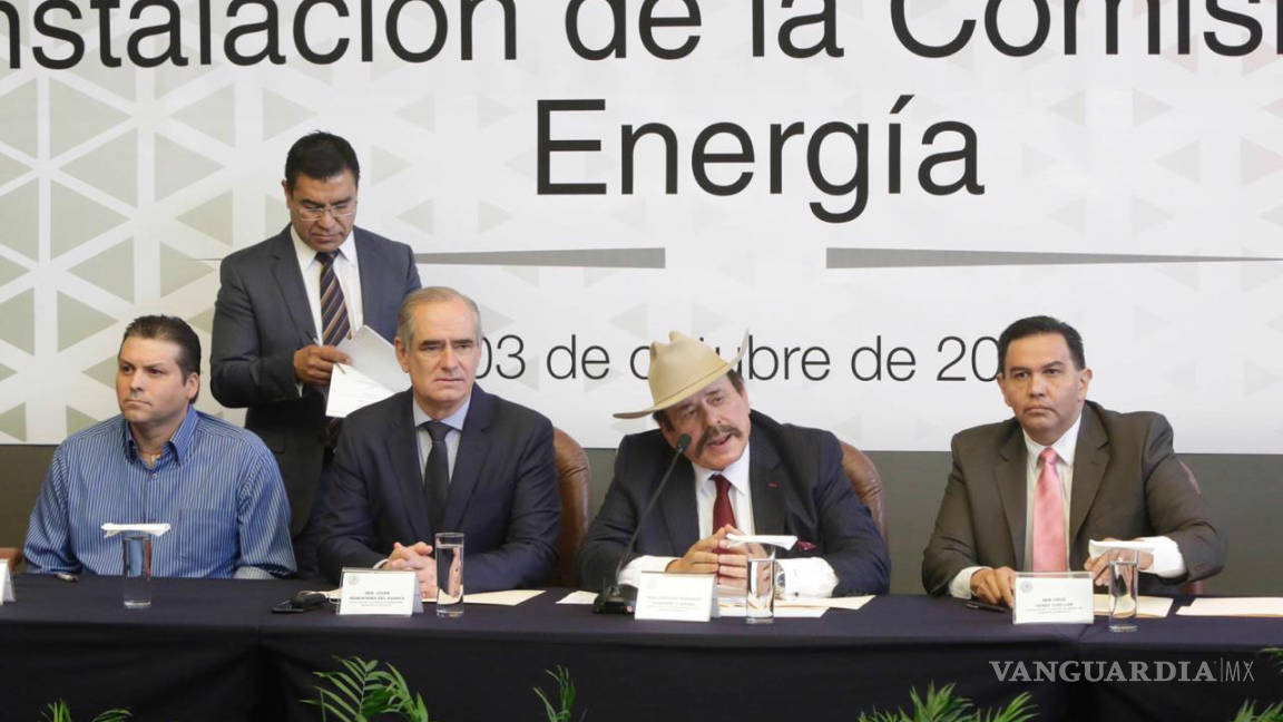 Instala Armando Guadiana Comisión de Energía en el Senado