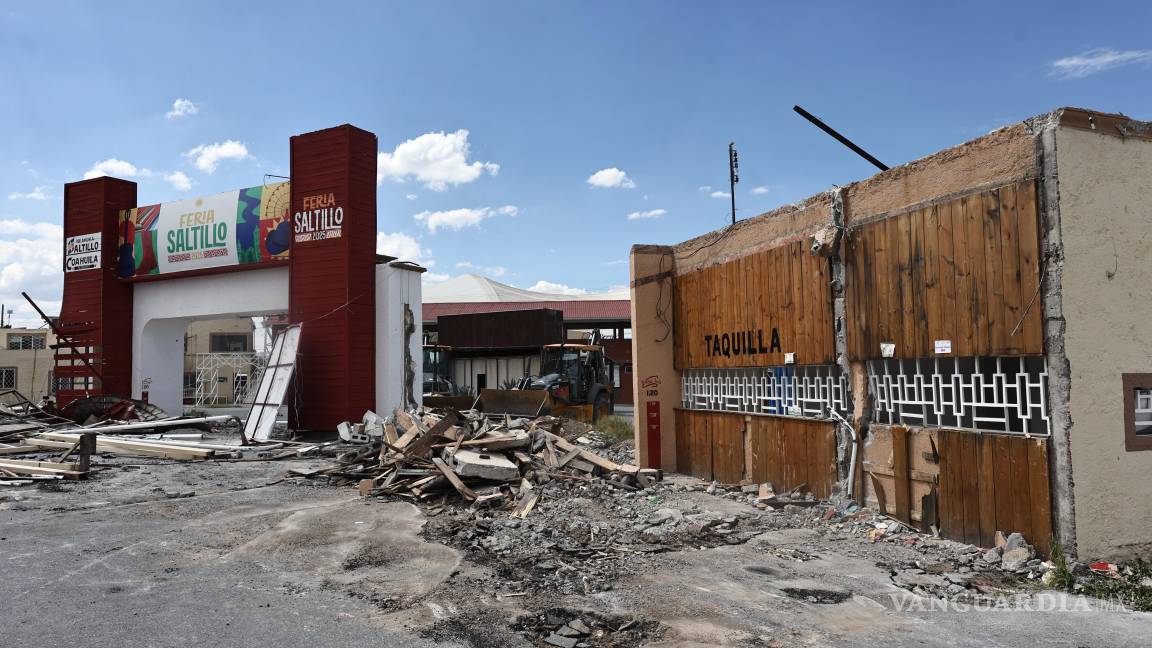 $!Inicia remodelación del Recinto Ferial de Saltillo con obra de Gran Arco