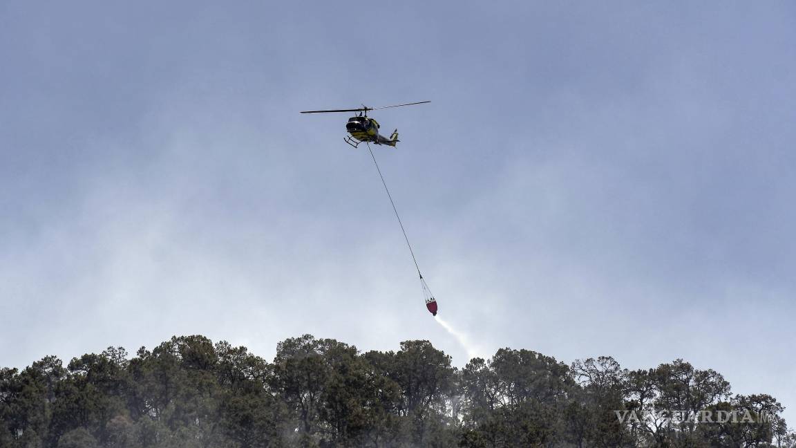 Contienen al 90% incendio en El Tunal, Arteaga; liquidan 85% del fuego