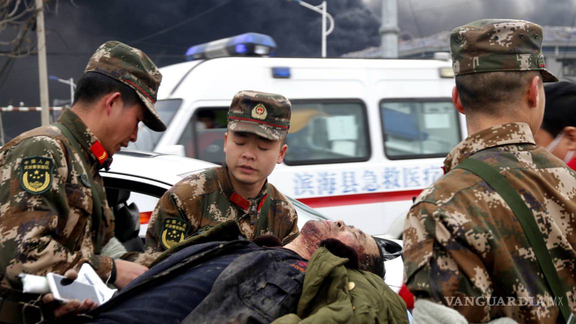Explosión en una planta química deja al menos seis muertos y 30 heridos en China