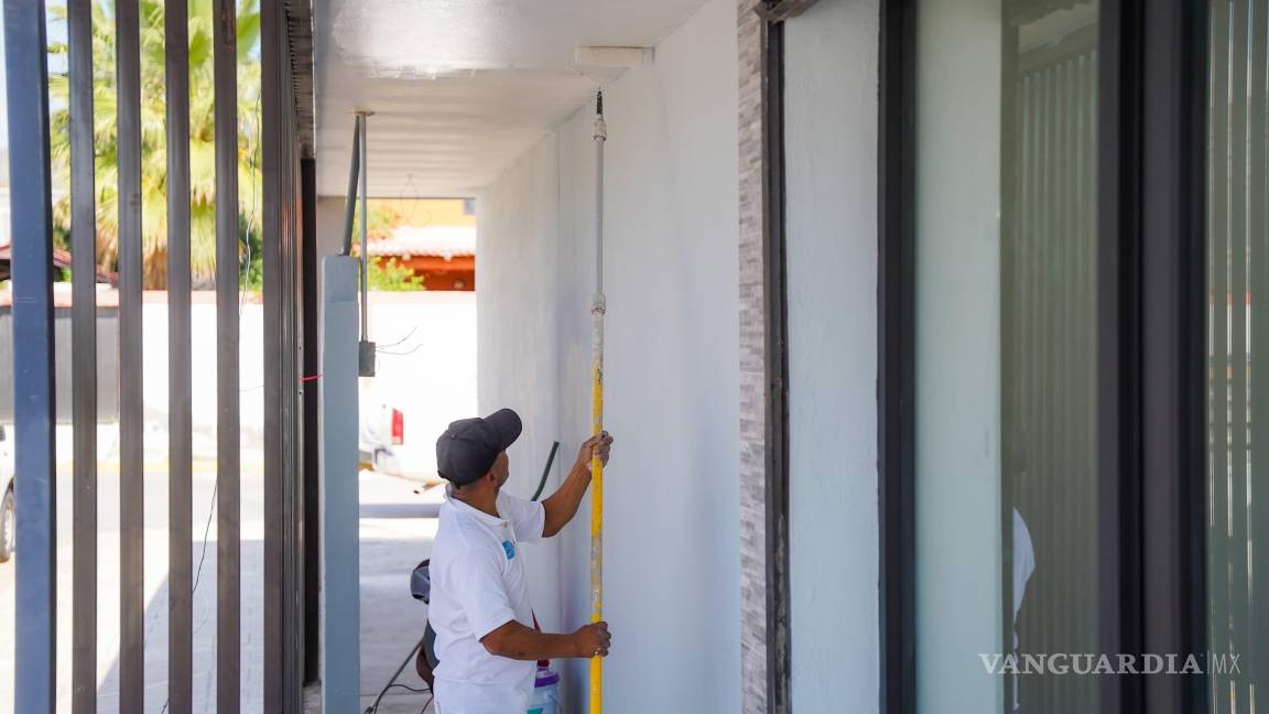 $!La clínica de la plaza Pistaches ya cuenta con un 75 % de avance en su construcción.