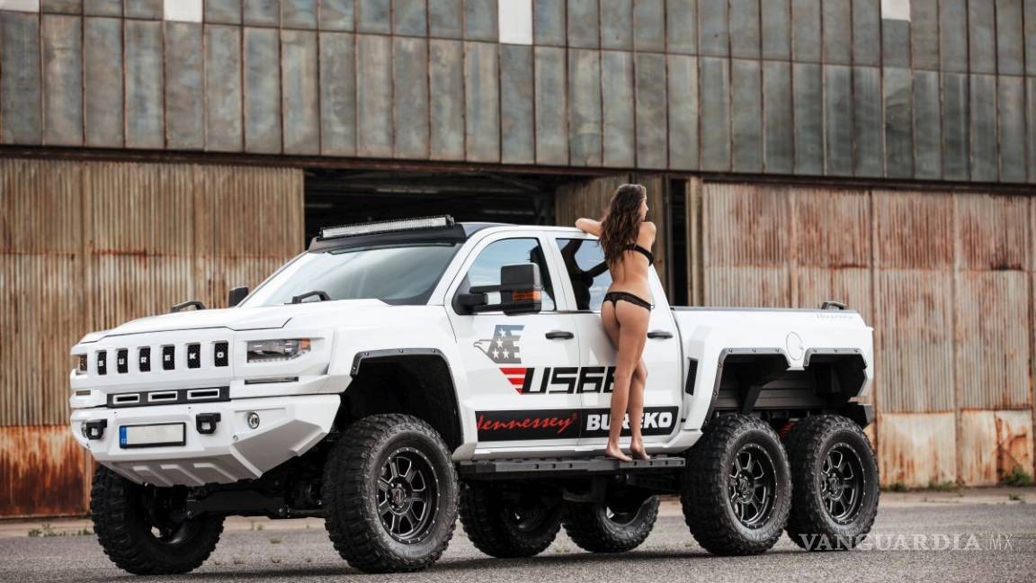 $!Bureko 6x6, la camioneta Chevrolet Silverado más extrema que podrás ver