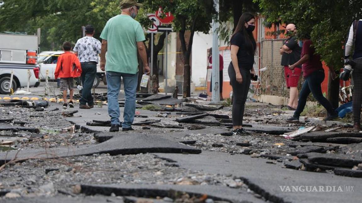 $!Huracán Hanna deja destrucción y desolación en su paso por Tamaulipas, Nuevo León y Coahuila (fotos)