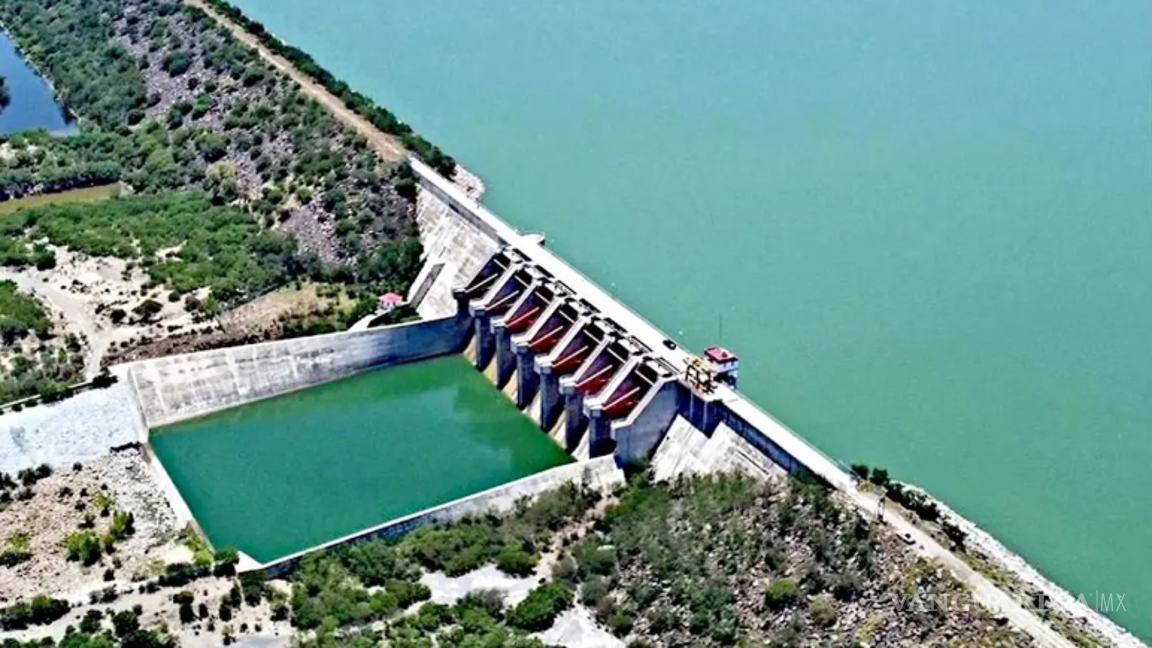 $!El Cuchillo registra actualmente un almacenamiento de 750 millones de metros cúbicos (66.8%), tras el desfogue masivo realizado por el Gobierno federal para el pago de la deuda hídrica.