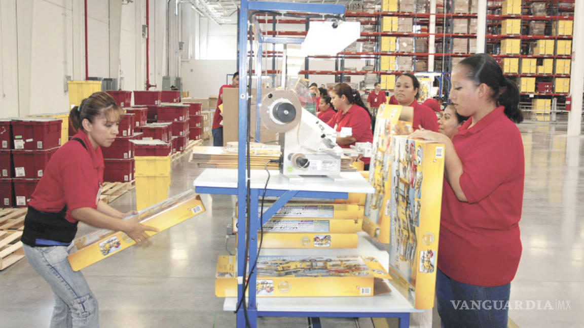 Creció 2.7% empleo en sector manufacturero en mayo: Inegi