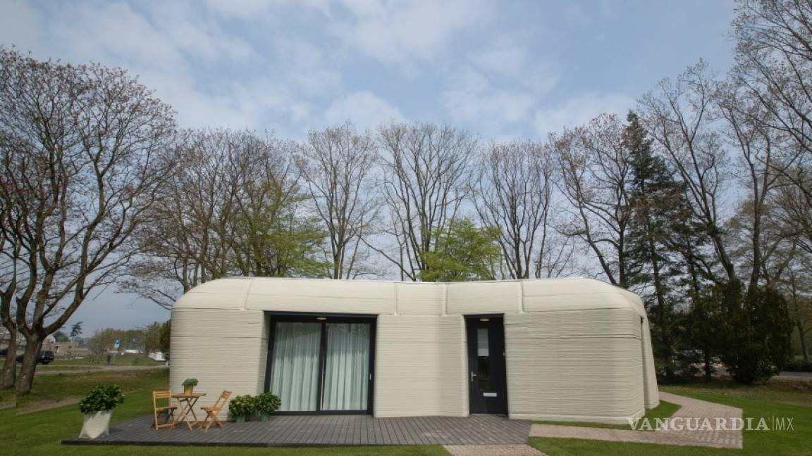 Casa construida con impresora 3D en Holanda amplía las opciones de viviendas