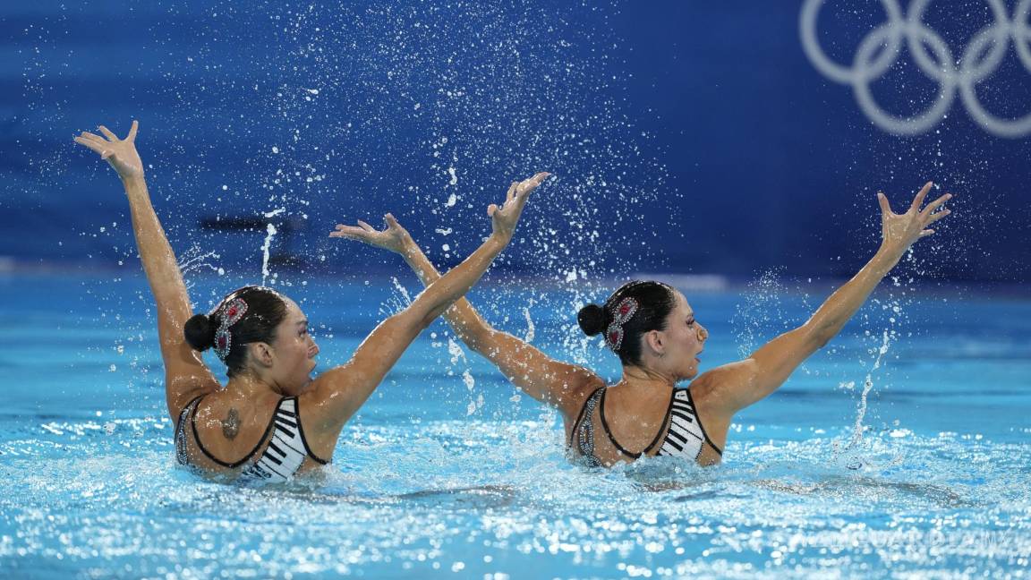 Sirenas mexicanas Nuria Diosdado y Joana Jiménez quedan doceavas en París 2024