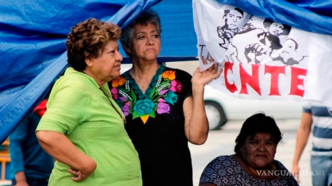Ante inminente aval a la reforma educativa, acuerda la CNTE más protestas