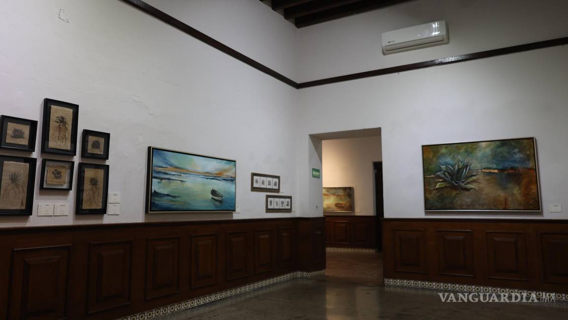 $!Laura Valdez inaugura exposición de pintura ‘Contrastes’: Reúne el mar y el desierto con arte