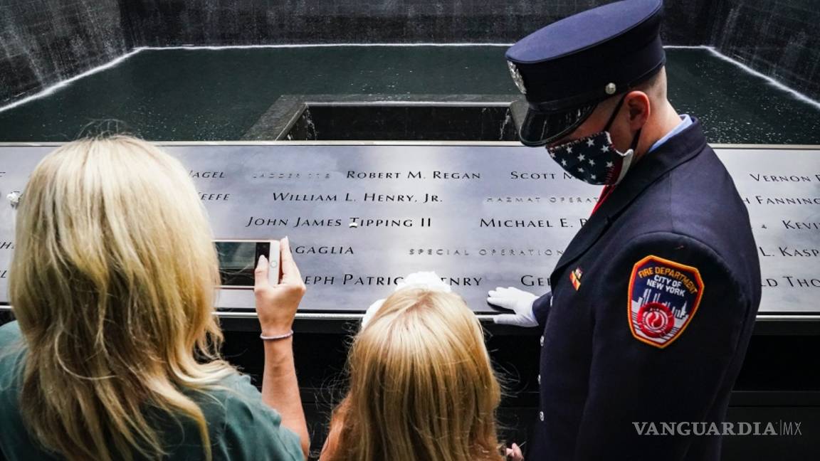 $!Así recuerda EU a sus muertos en el 19 aniversario del 11S en media de la pandemia del COVID-19
