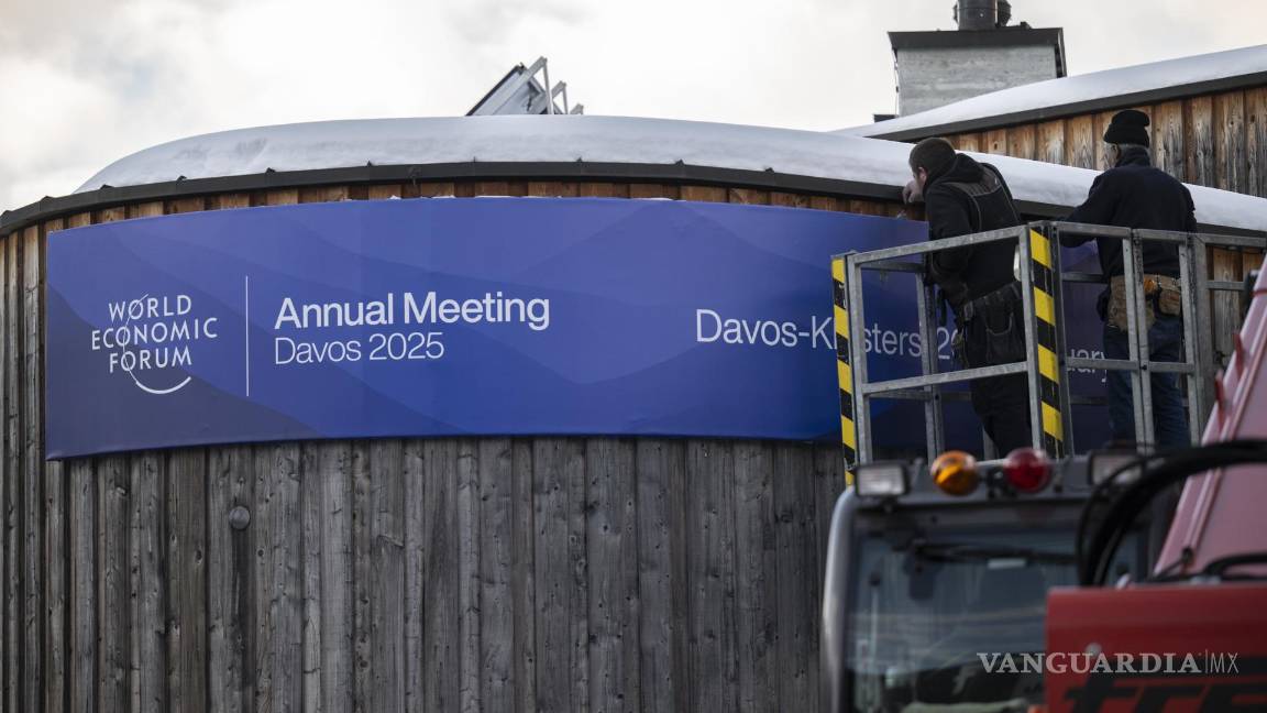 $!El Foro de Davos de este año contará con la participación de 3.000 líderes de 130 países.