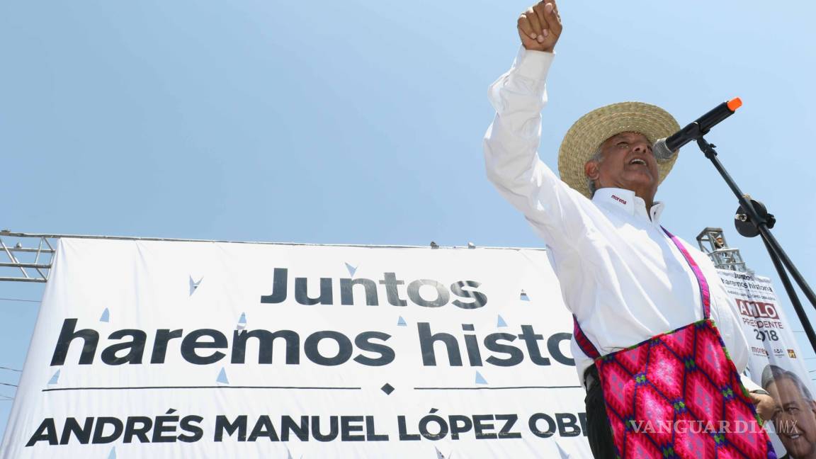 En Nuevo León, donde en las presidenciales las ganan PAN o PRI, hoy aventaja AMLO