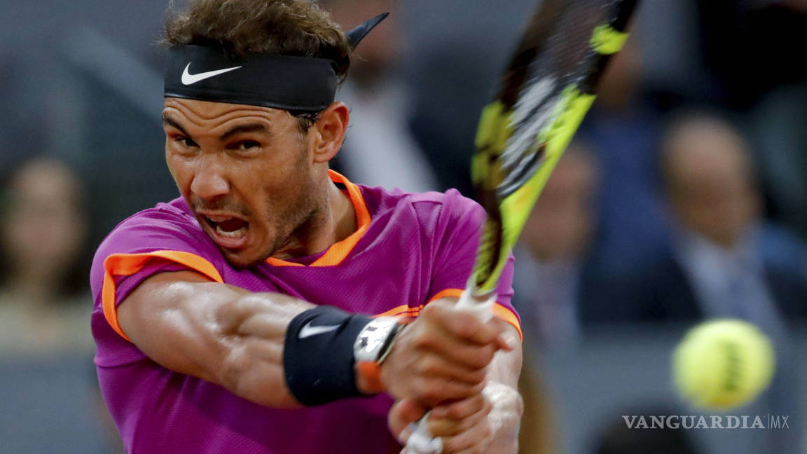 Rafael Nadal avanza a semifinales en el Masters 1000 de Madrid