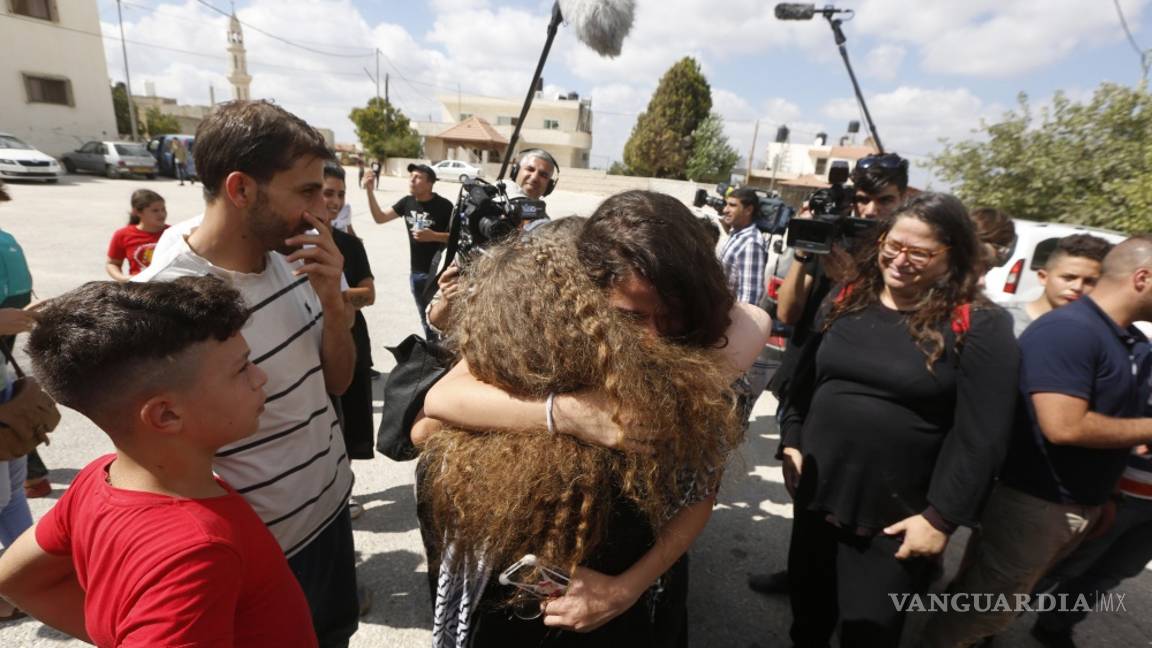 $!Tras estar ocho meses presa, Ahed Tamimi “volvería” a golpear a soldado israelí