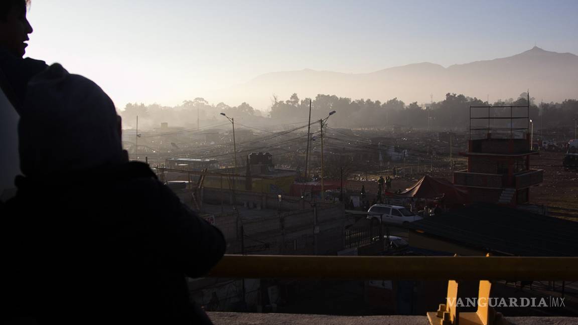 $!'La explosión nos levantó del suelo': Sobreviviente de Tultepec