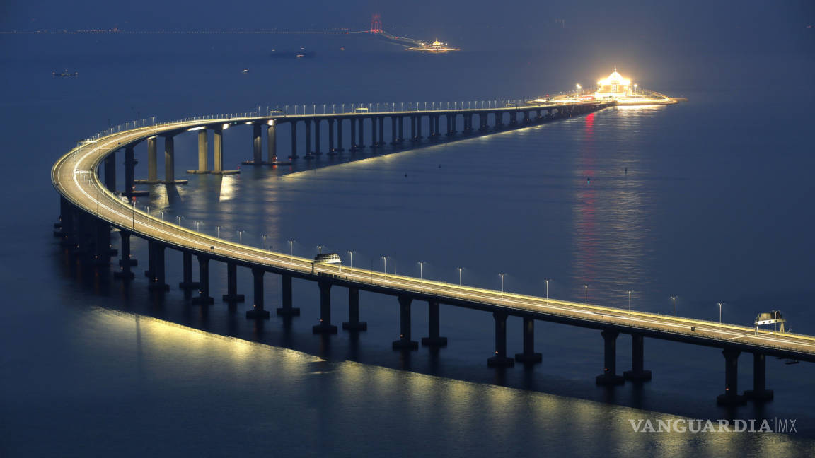 Alista China apertura del puente marítimo más largo del mundo