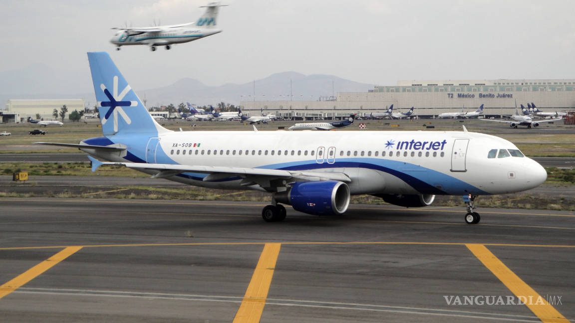 Interjet canceló 34 vuelos; afectó a más de 5 mil pasajeros