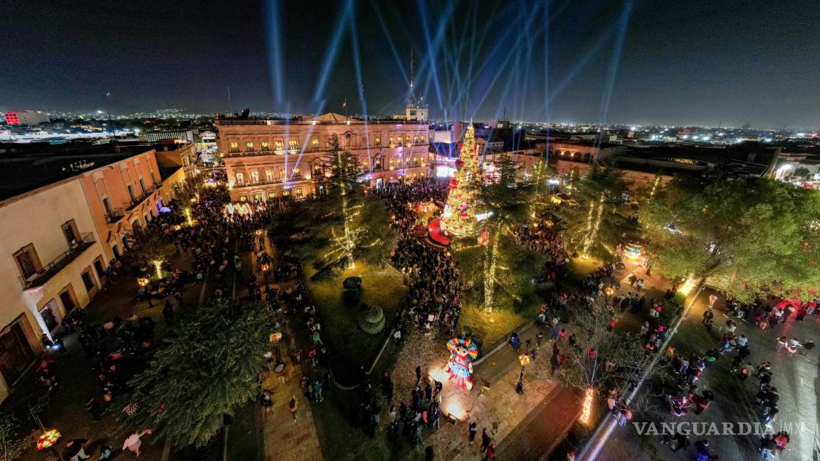 Adelanta VillaMagia la ‘Navidad’ a comerciantes del centro de Saltillo