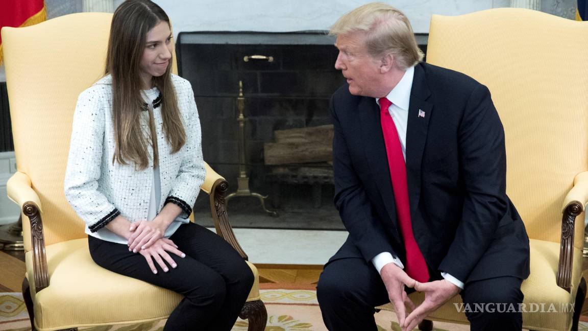 $!Trump recibe a esposa del líder opositor venezolano Guaidó