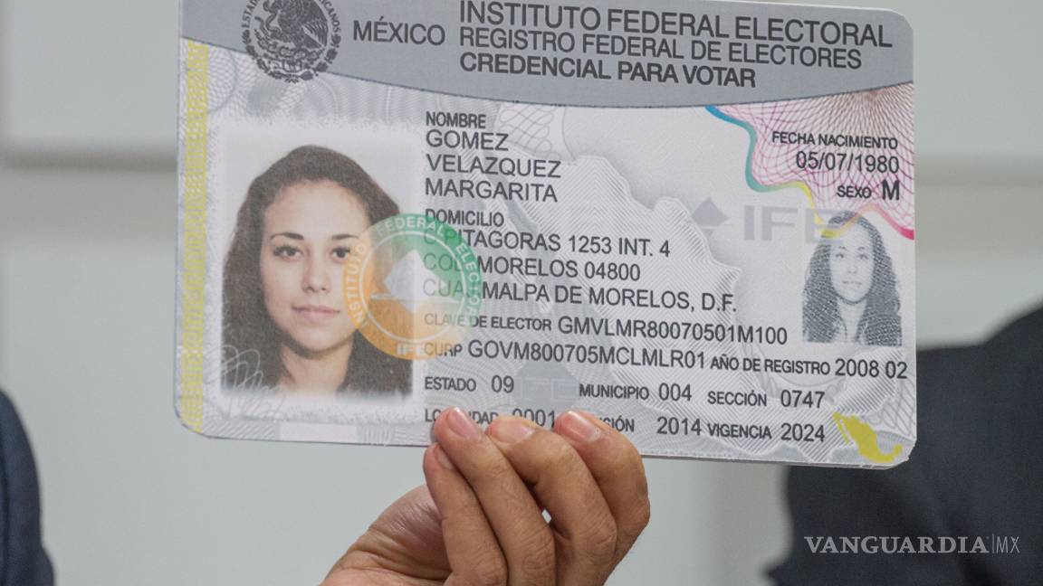 Inválidas las credenciales de hace más de 10 años: INE