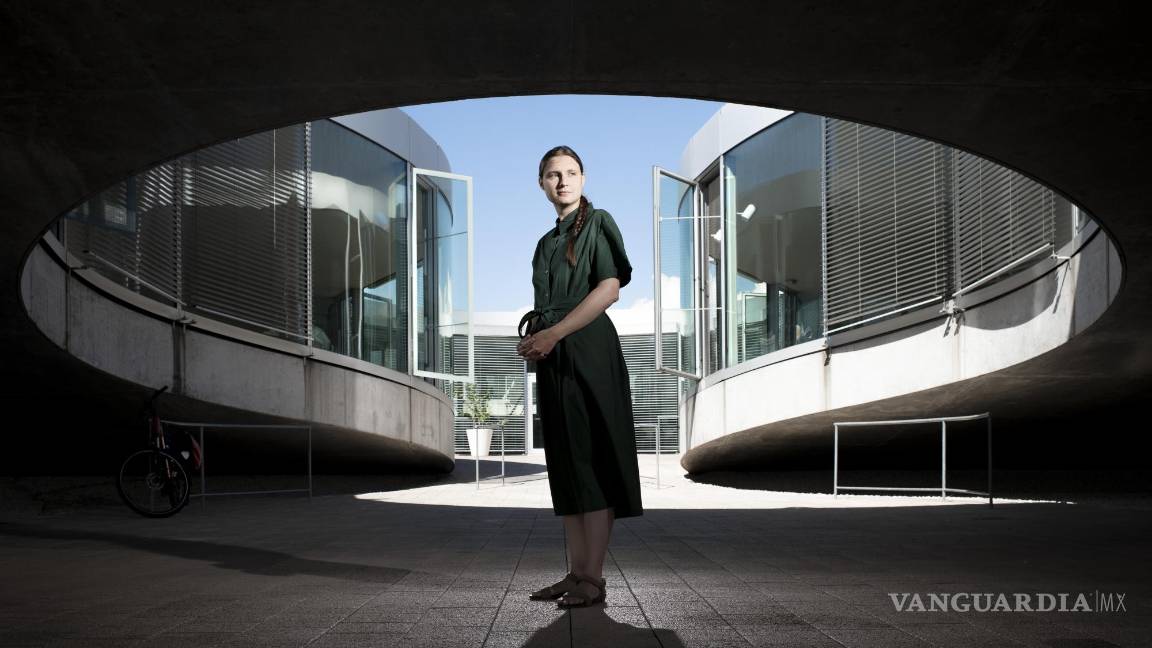 $!La matemática ucraniana Maryna Sergiivna Viazovska en Lausana, Suiza.