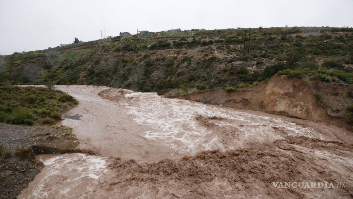 Autopista Saltillo a Monterrey cerrada por ‘Hanna’; también reportan 268 casas afectadas