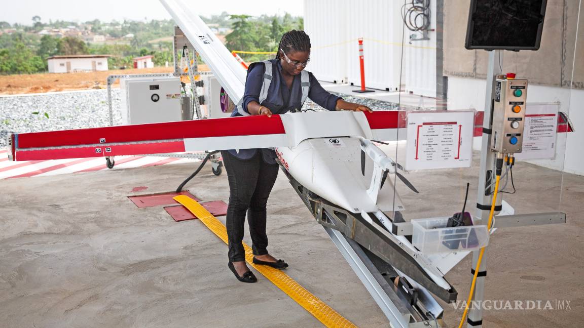$!Drones salvan vidas en Ghana