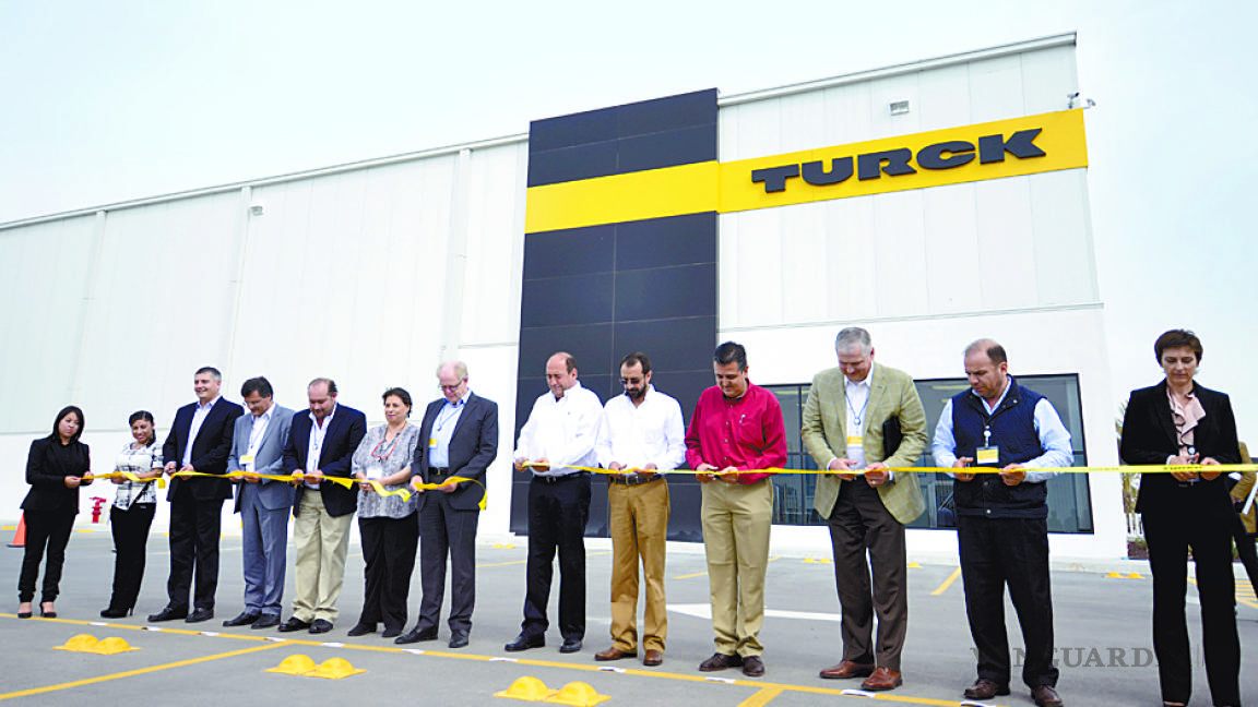 Inaugura RMV la planta TURCK Proyecto Mirus 1 en Arteaga