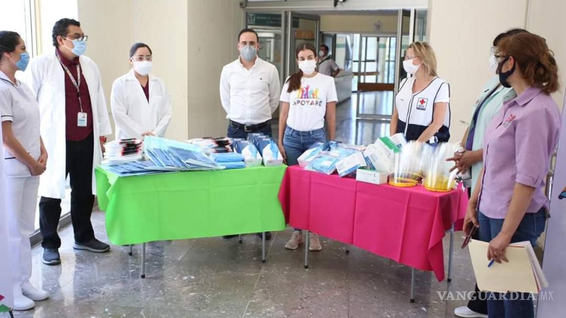 Vital la donación de ‘Apoyaré’ a hospitales de Saltillo