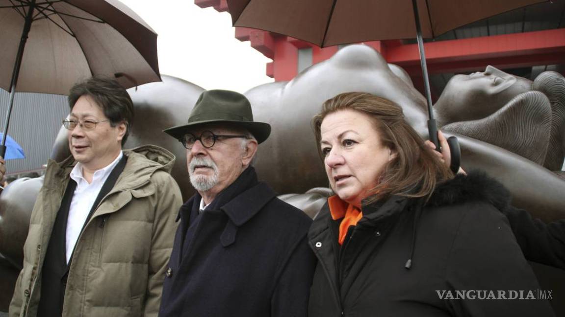 $!Abre Botero en Shanghái su primera muestra con escultura monumental en China