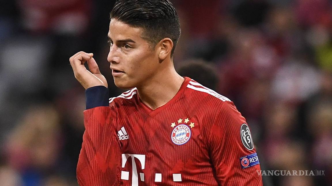 James Rodríguez tuvo ataque de ira en el vestidor del Bayern Múnich