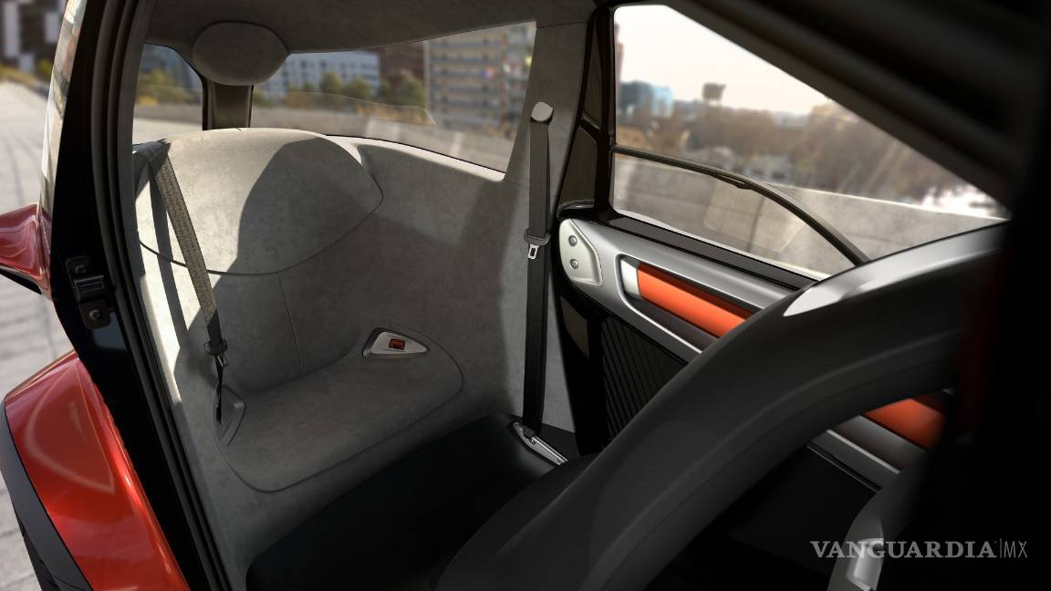 $!Seat presenta a Mimimó, un prototipo de microcoche para movilidad urbana y conectada