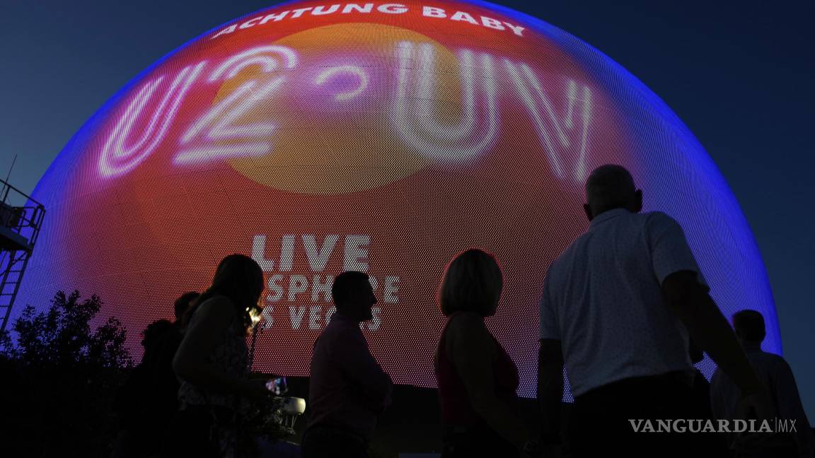 U2 estrena ‘The Sphere’ en Las Vegas con un impresionante concierto