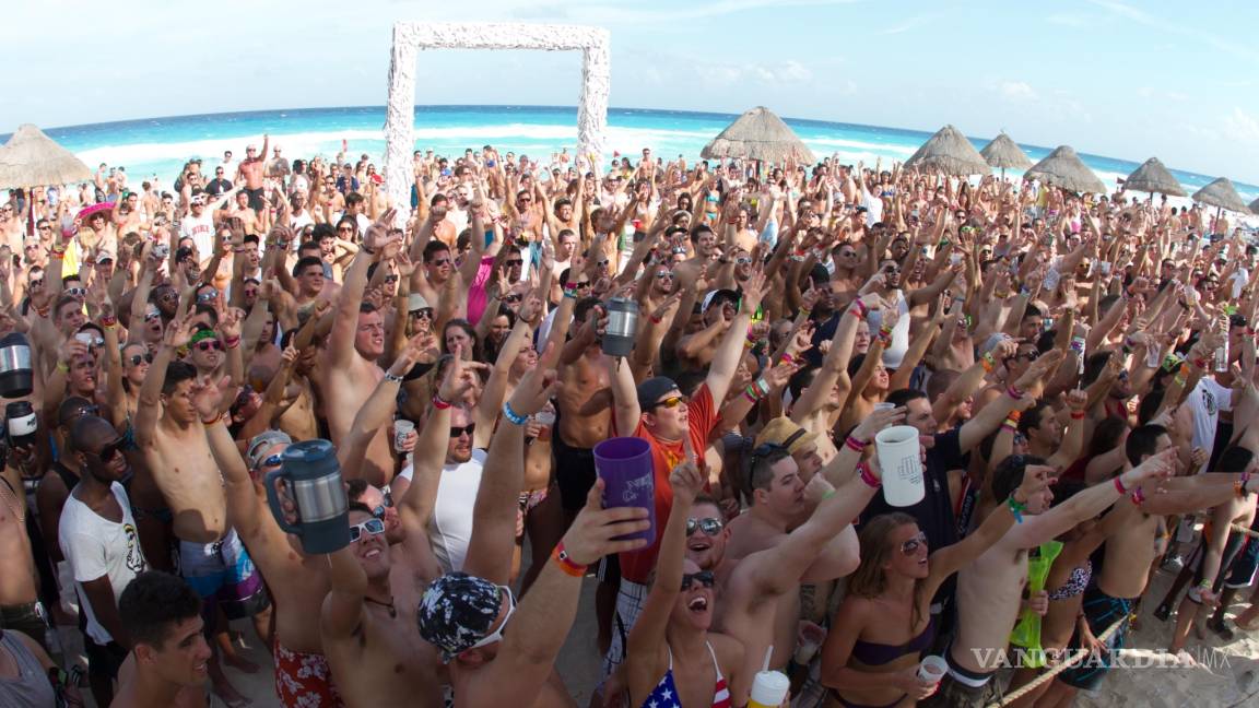 Cancún espera ocupación hotelera de 95% por &quot;spring break&quot;