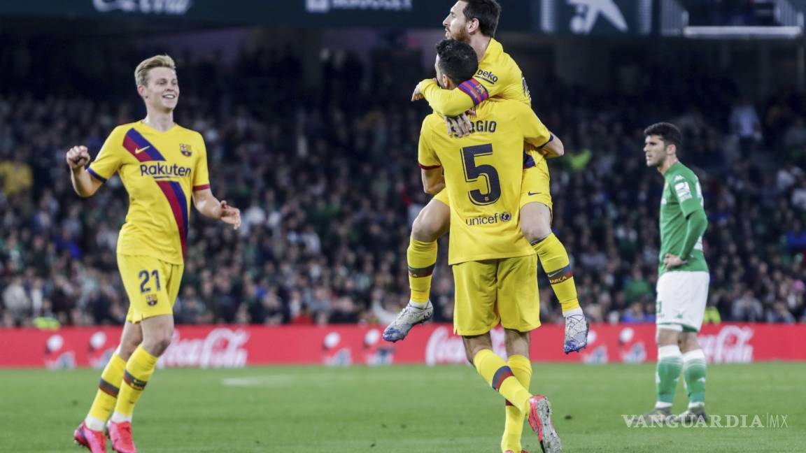 Reaparece Messi y el Barza triunfa, siguen de cerca al Real Madrid
