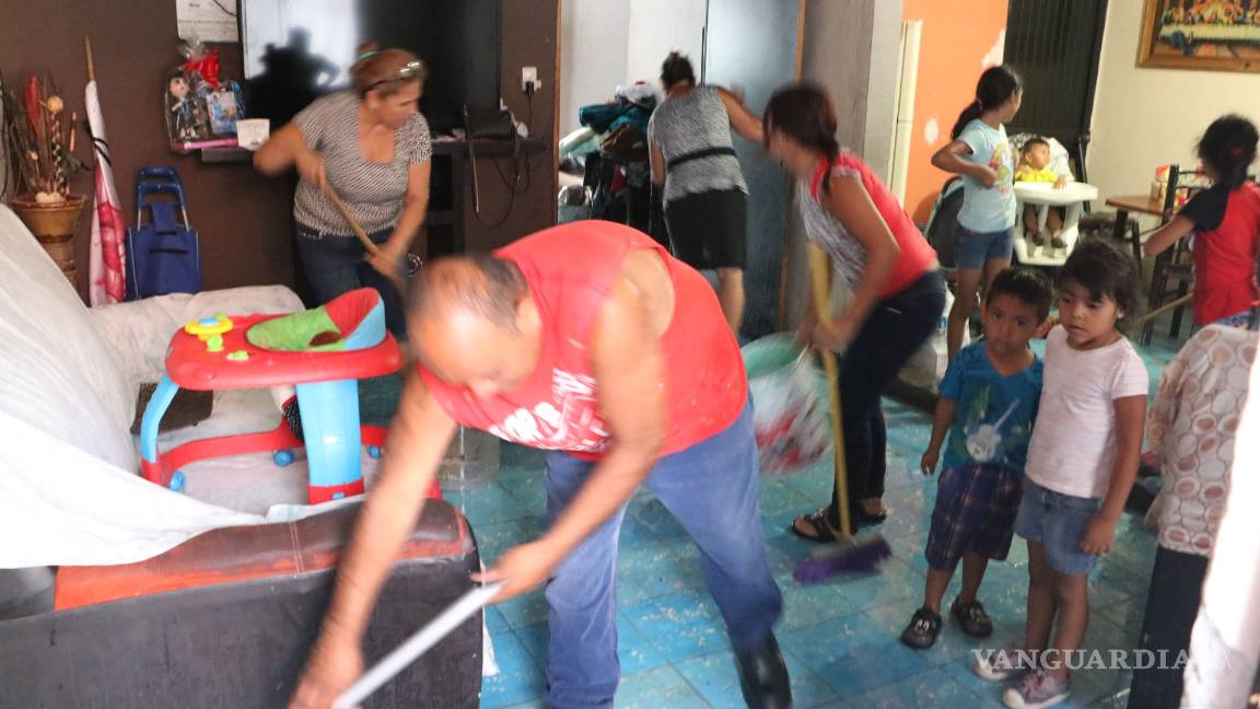 $!Sorprende tremenda tromba festejo de Saltillo