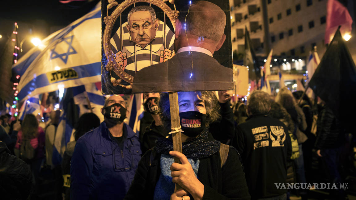 Pesan sobre Netanyahu protestas y crisis política