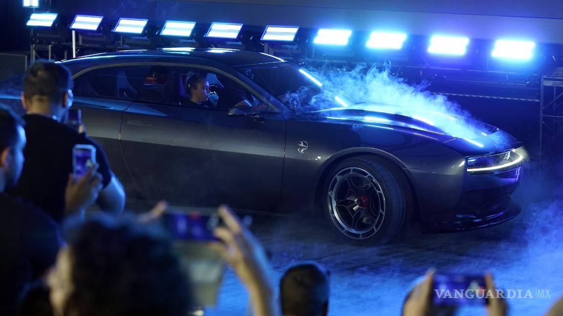 $!El concepto Dodge Charger Daytona SRT se presenta en Pontiac, Michigan.