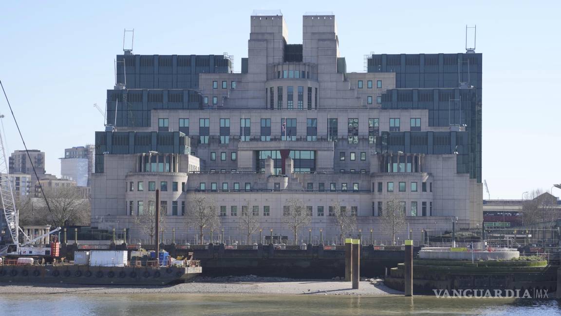 $!Vista general de la sede del Servicio Secreto de Inteligencia, MI6, en Londres, el martes 18 de marzo de 2025.